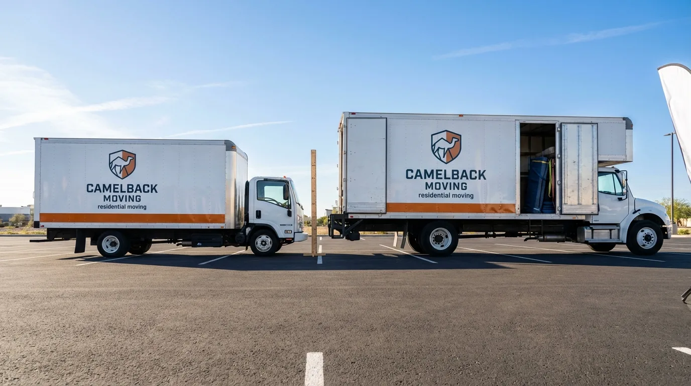 Moving truck size capacity guide in Destrehan